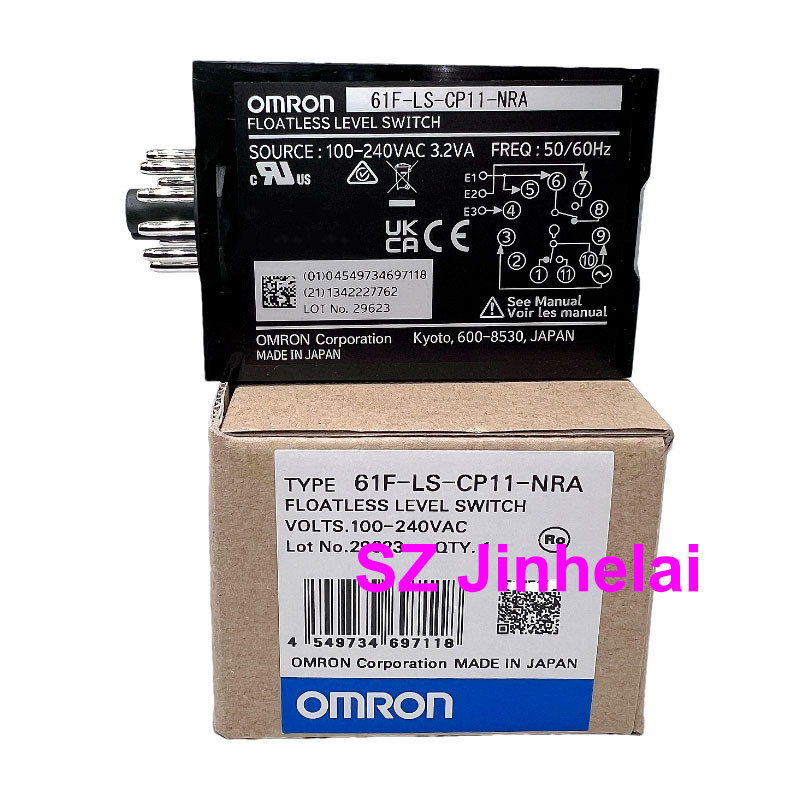 JUAL  Authentic Original Omron Liquid Level Relay 61F-GP-NH 61F-GP-N8 61F-LS-CP11-NRA (substitution 