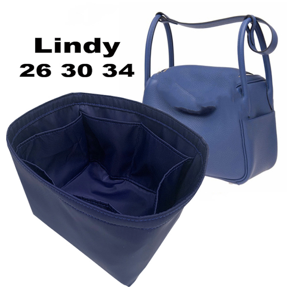 For lindy 26 30 34 Insert Bags Organizer Makeup Handbag Organize Inner Purse Portable base shaper