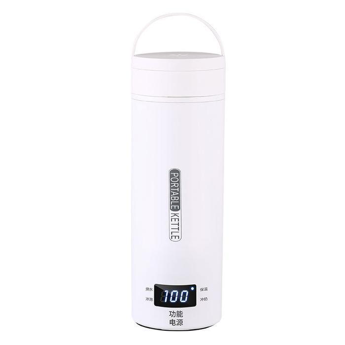 Tumbler Ketel Botol Teko Listrik Pemanas Air Cepat Electric Kettle 300W 450Ml Minuman Kabel Terbaik