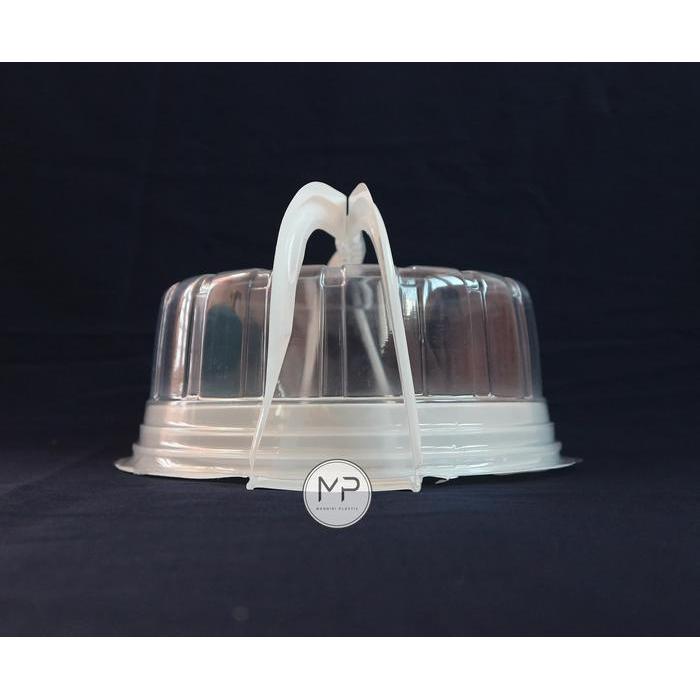 New Mika Tumpeng Mini Gagang Sekat 8 Putih /Tumini Dapur Solo -50Pcs