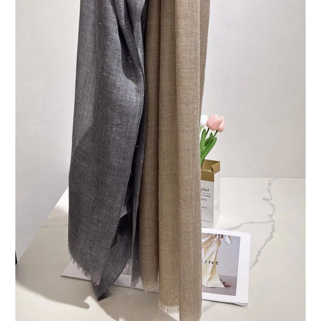 Luxurious Shimmer Cashmere Shawl
