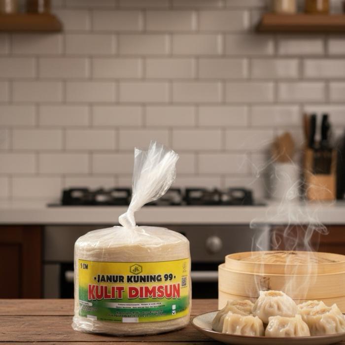 "New" Diameter 9cm Kulit Dimsum Janur Kuning 99 (JK99) Original/putih