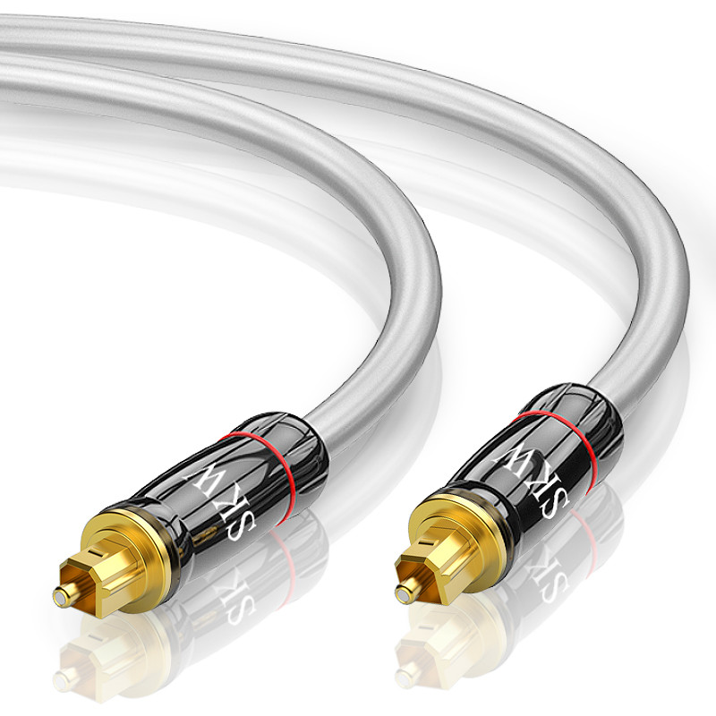 SKW 5.1 Channel Digital Optical Audio Cable Toslink Spdif Cable 1m/1.5m/2m/3m/5m for DVD TVB CD Play