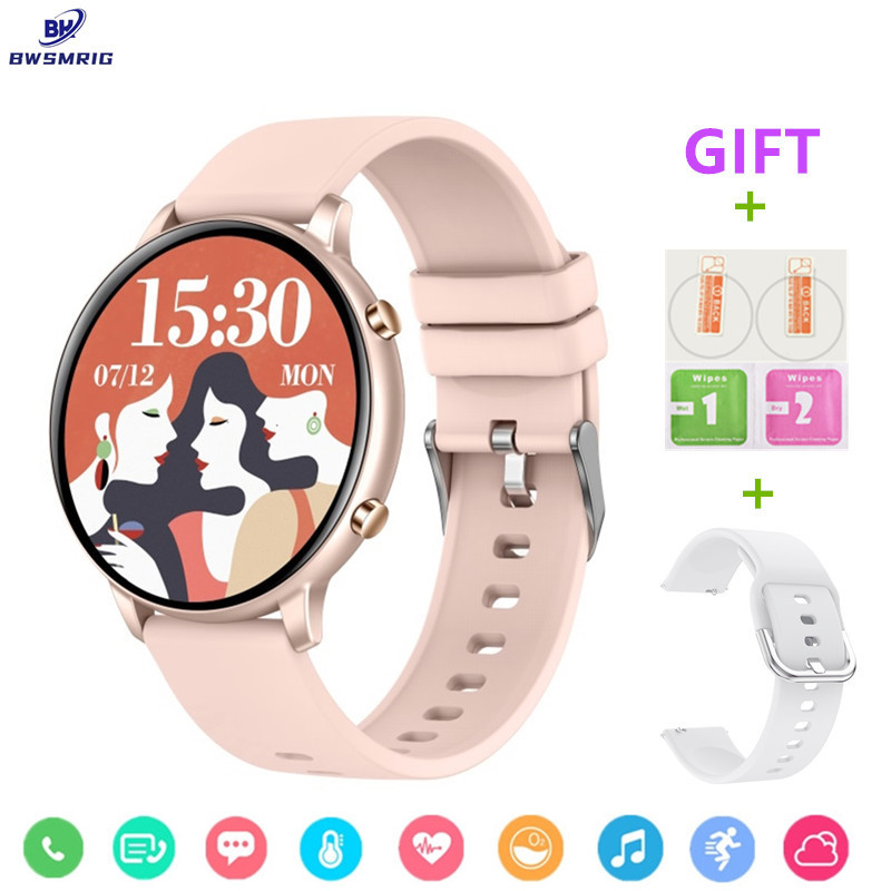 2023 New Smart Watch Men IP68 Waterproof Full Touch Clock Sport Fitness Tracker Women Smartwatch for