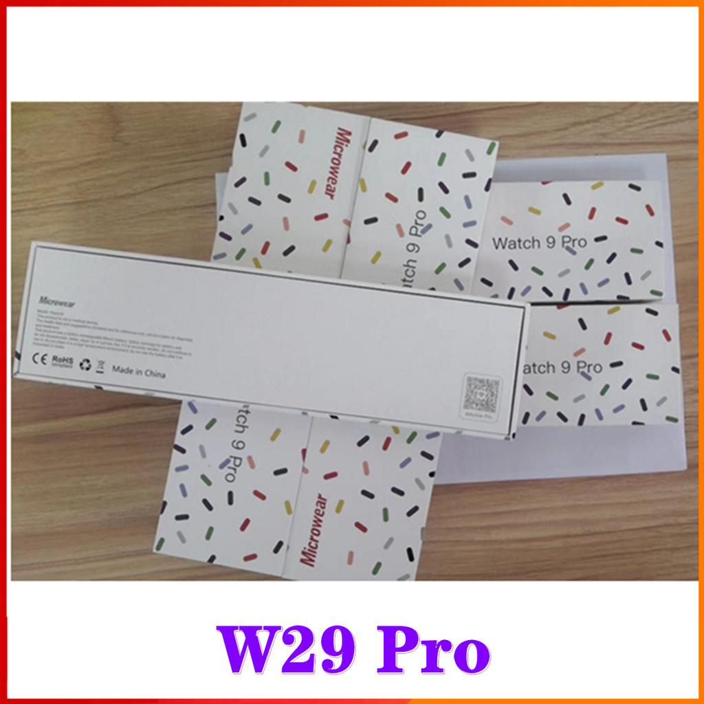 New Iwo Watch 9 W29 PRO Smart Watch Bluetooth Call Local Music Voice Assistant GPS Sports Tracking M