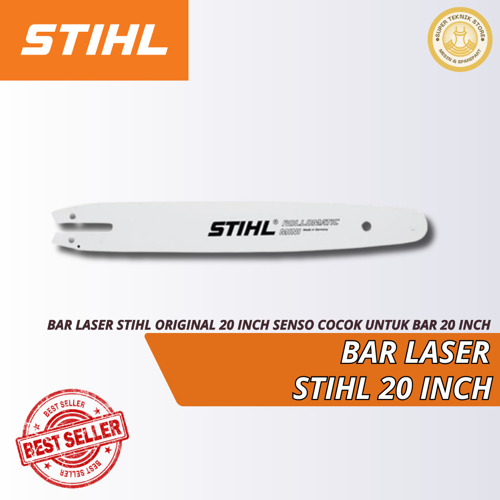 BAR LASER STIHL ORIGINAL 20 INCH SENSO COCOK UNTUK BAR 20 INCH