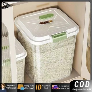 tempat beras 25kg model baru wadah beras aesthetic tempat beras aesthetic dispenser beras 10 kilogra