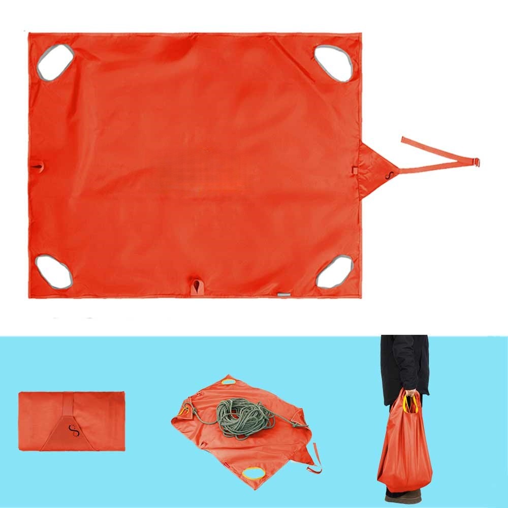 Climbing Lightweight Foldable Rope Carry Bag Portable Fast-Pack Climbing Rope Tarp blanket Climbing