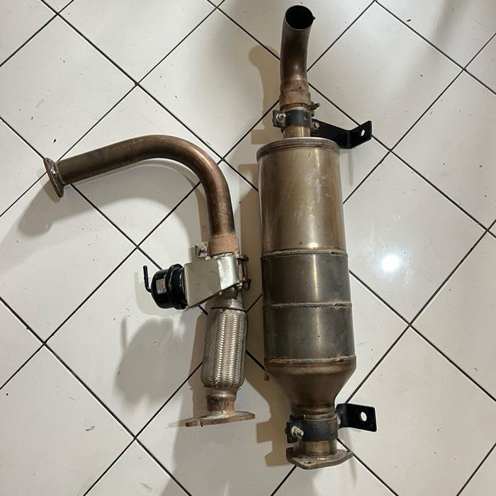 Knalpot Komplit Copotan Mitsubishi Canter Euro 4 - Copotan Ori Bawaan Mobil