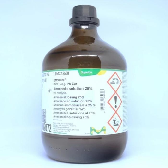 AMMONIA SOLUTION 25% MERCK 2.5L