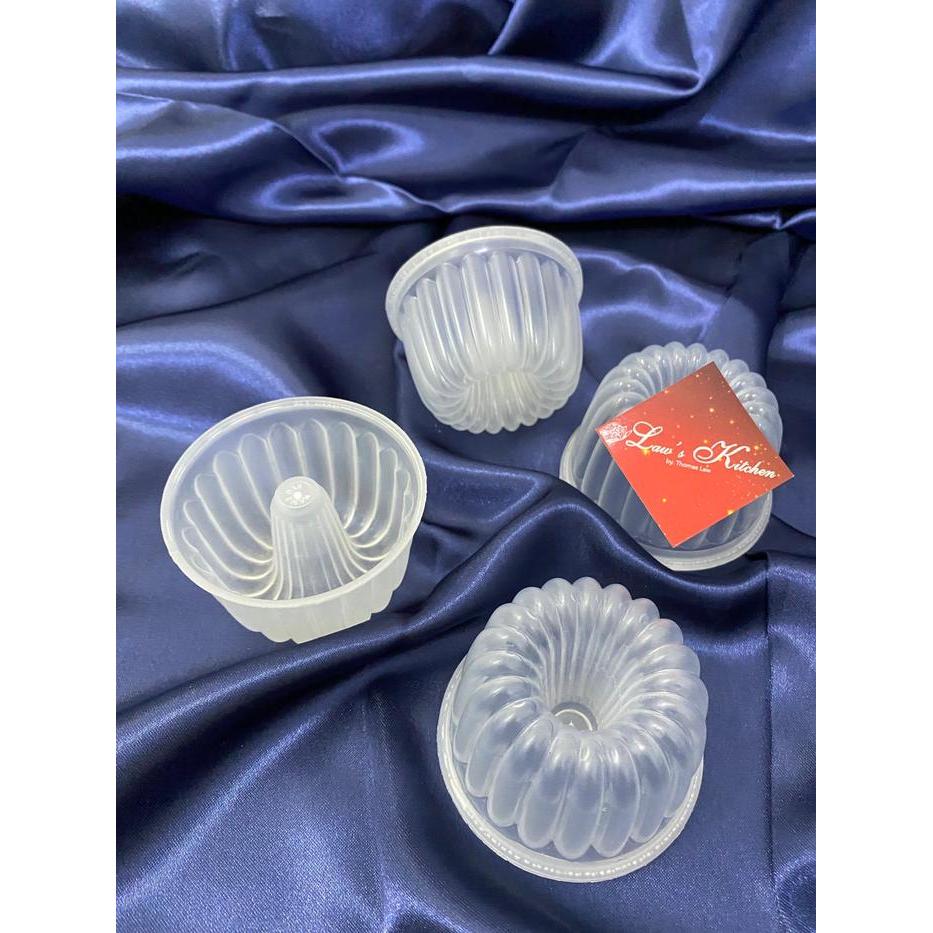 CETAKAN PUDING MINI PLASTIK TEBAL