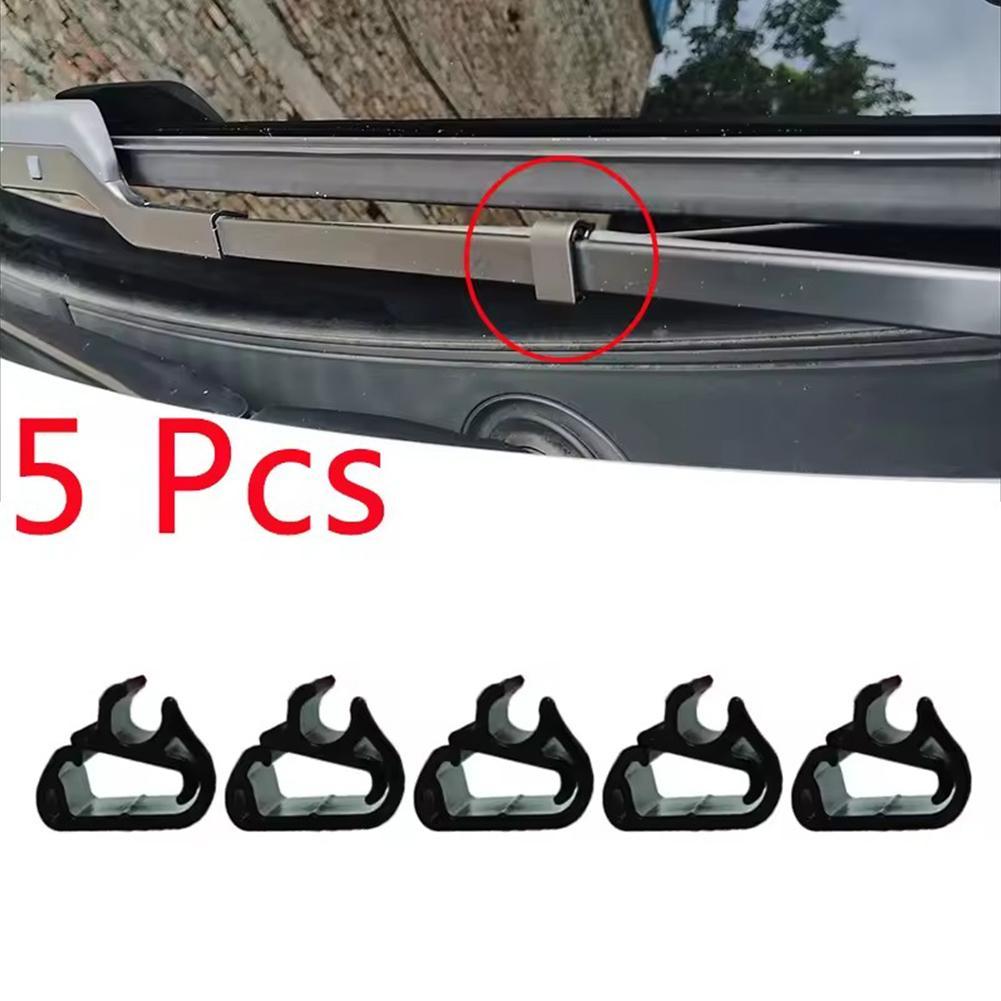 5Pcs Wiper Arm Spray Hose Clip For Peugeot 3008 (P84) 5008 (P87) 408X