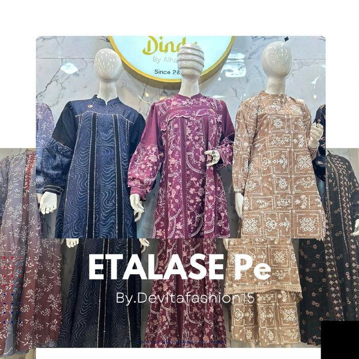 Dress Abiyan Najwa Salvina YS Original LFY Live RABU TGL 14 JAN PAGI Fashion Muslim Devitafashion