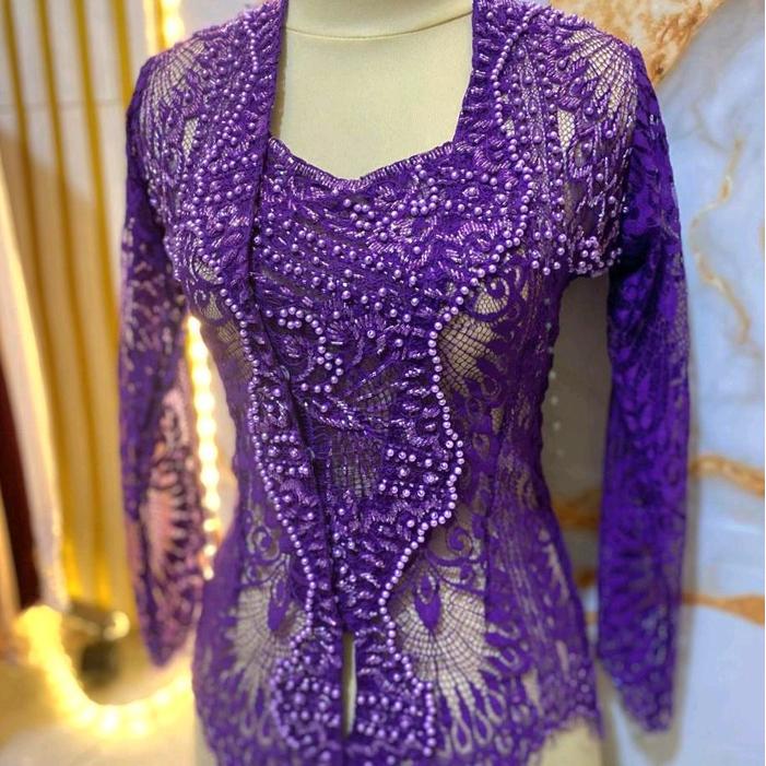 Kebaya Semi Prancis Payet Premium Baju Bali