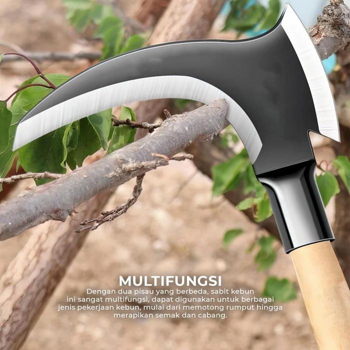 "New" Sabit Pertanian Alat Sabit Rumput Berkebun Sabit Kecil Alat Padi ( Alat Panen Padi Dan Rumput