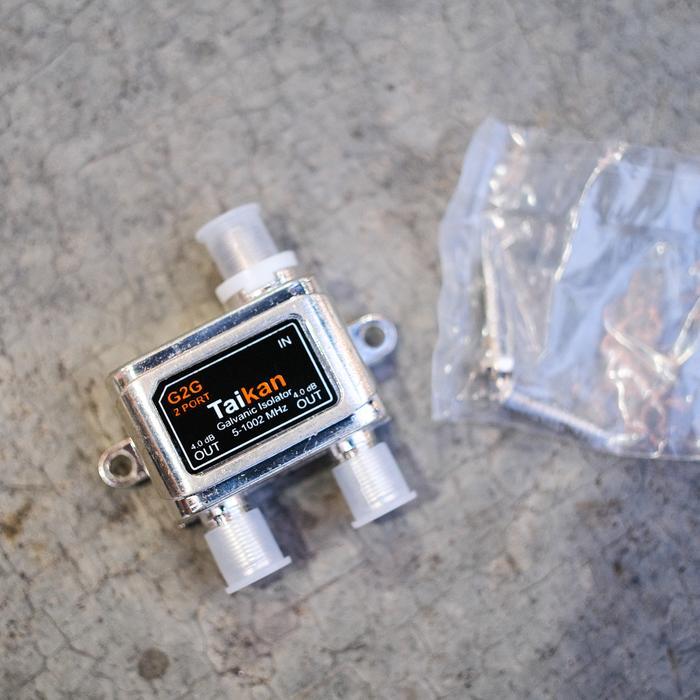 "New" Splitter Antena TV 2 ways