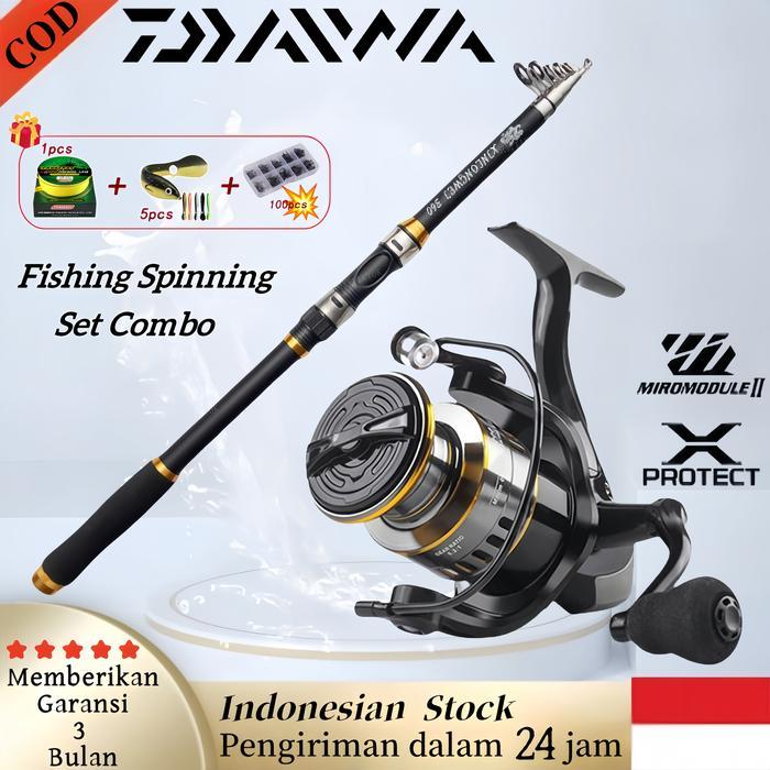 DAIWA JORAN PANCING SET 2.1M-3.6M TELESCOPIC FISHING ROD 6-7 SECTIONS CARBON FIBER FISHING ROD