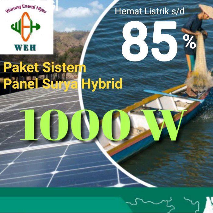 Paket PLTS Panel Surya 1000 Watt Solar Cell
