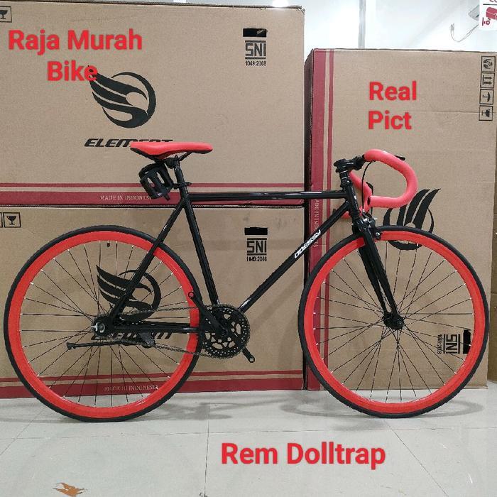 Sepeda Fixie Odessy RM 1050 Rem Torpedo Doltrap 700C Sepeda Odessy Fixie Rem Torpedo