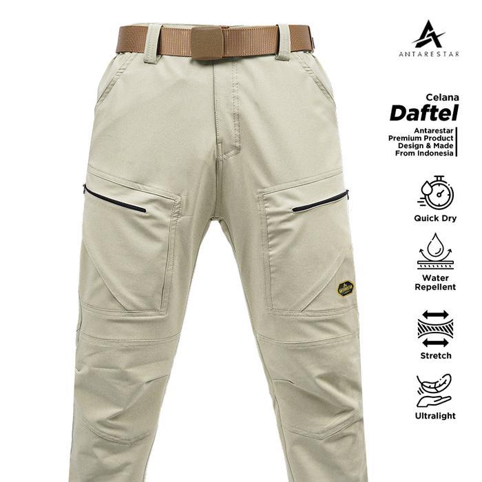 Consina Sport - Celana Gunung Daftel Panjang Outdoor Pria Wanita Hiking Sport Cdl