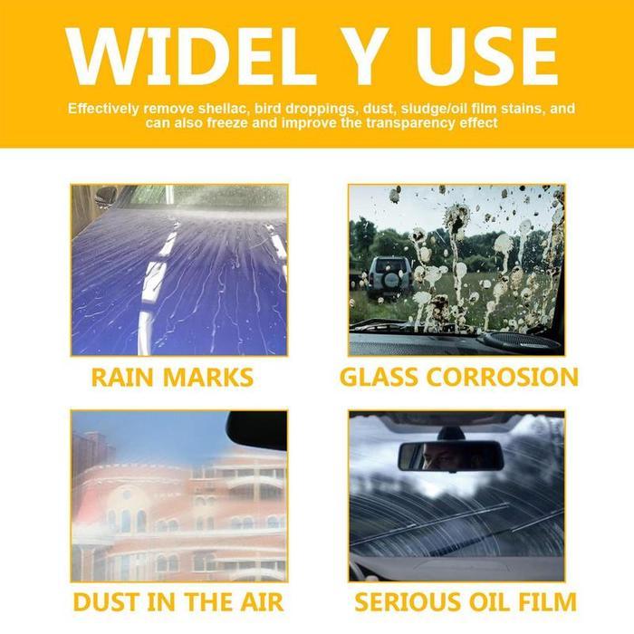 Glass Film Removal Cream Glass Oil Film Remover Car Windshield Oil