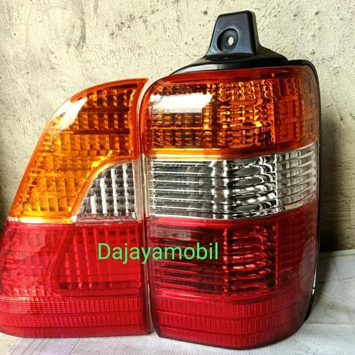 Lampu Stop Belakang + Lampu Segitiga Kijang Kapsul Lgx 2003 Hrg 2Pc