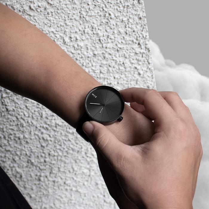 Mce Jam Tangan Pria Apollo Series ( Full Black )