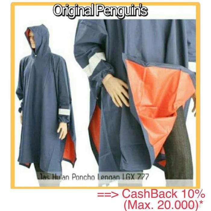 Bergaransi penguin lgx 777 lengan Jas hujan Penguin original