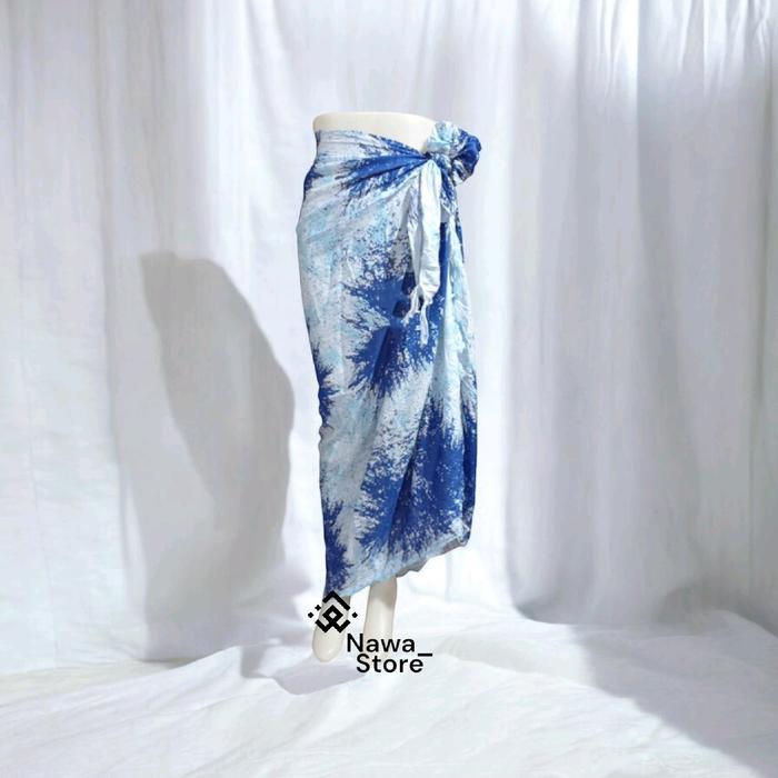 Kain Pantai Motif Gradasi Ukuran 165 cm 120 cm bahan Rayon Lembut dan Adem - Kain Bali Hiasan Rumbai