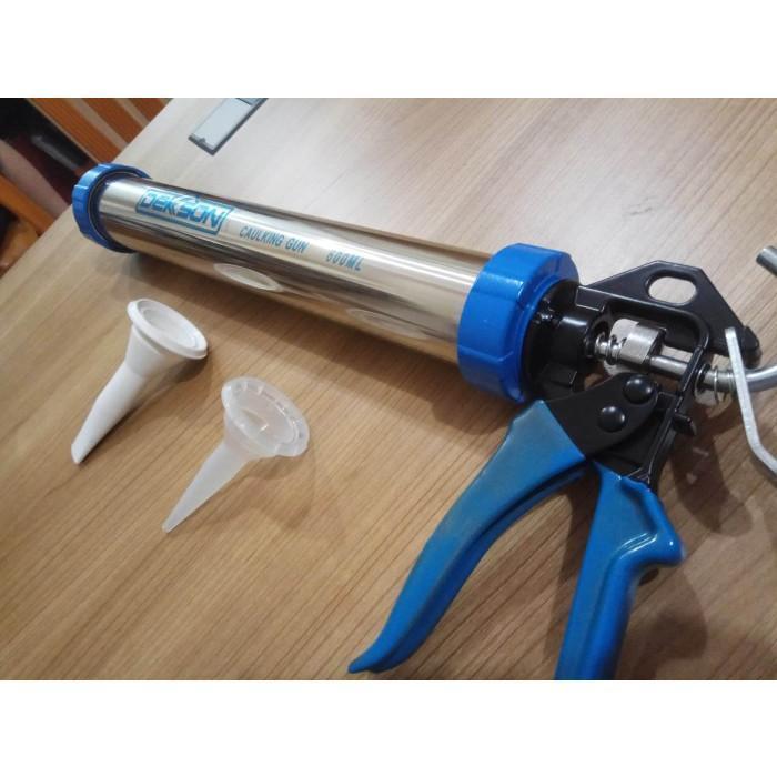 Tembakan Lem Sealant Sosis Dekson Caulking Gun Sausage Dekkson