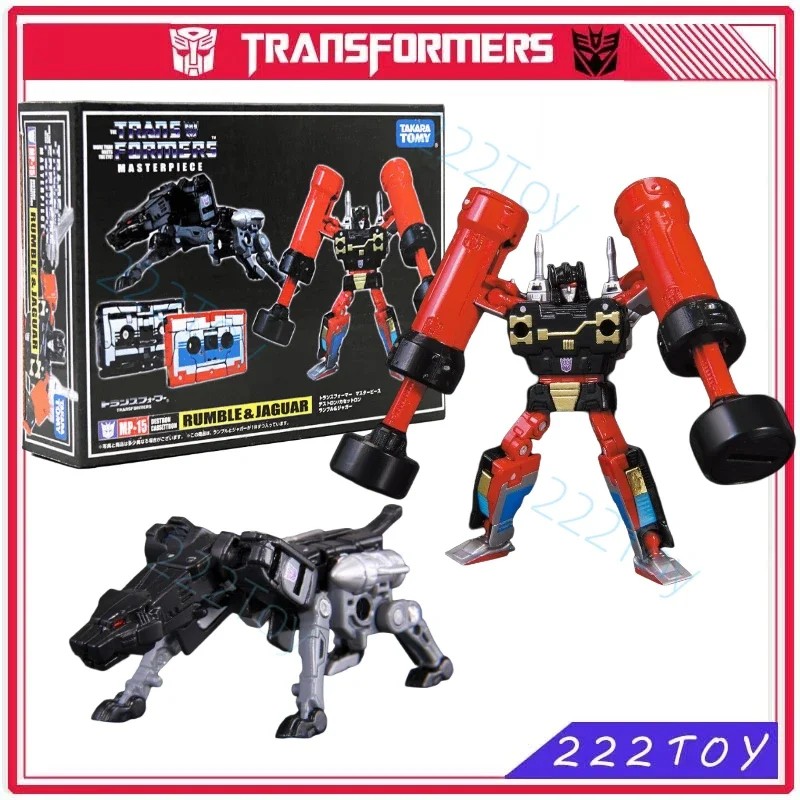 In Stock Transformers Masterpiece Mp-15 Ko Edition Classic Rumble Jaguar Robot Toys Classic Hobbies