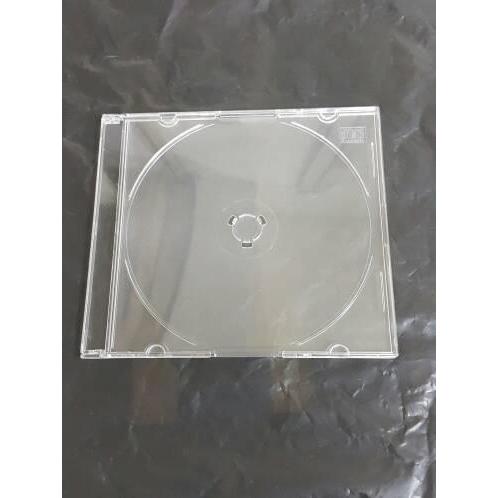 CD CASE MIKA SINGLE SLIM TRANSPARAN ( satu paket isi 10 kotak )