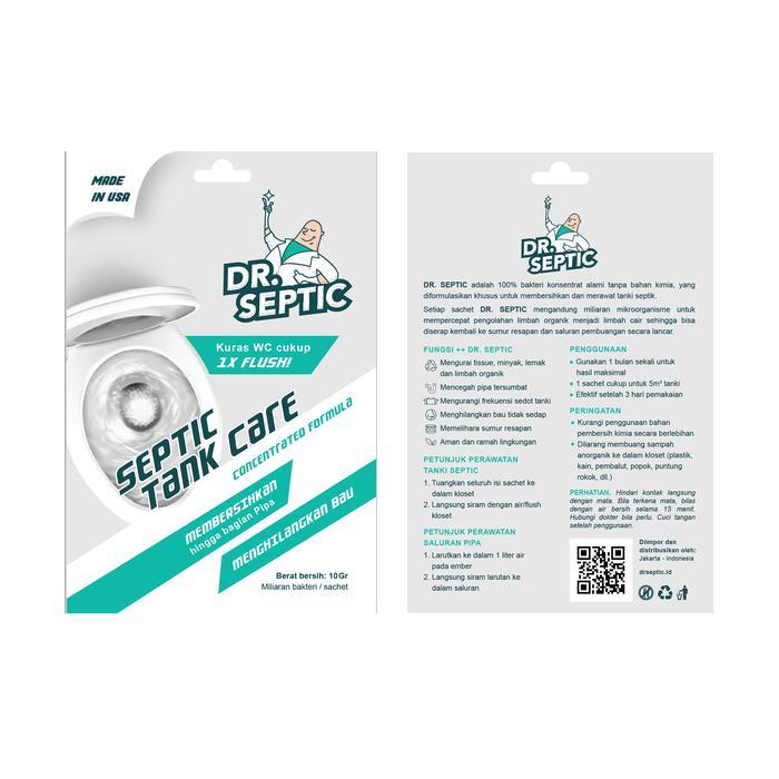Dr. Septic Bakteri Konsentrat Septic Tank Wc Seperti Biotaff Bio2000 D