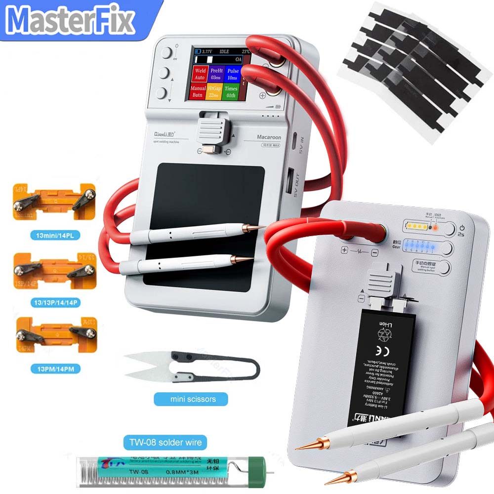 Qianli Macaron 2S Spot Welding Machine Adjustable 6 Speed Pulse Time Micro Spot Welder for Phone 11