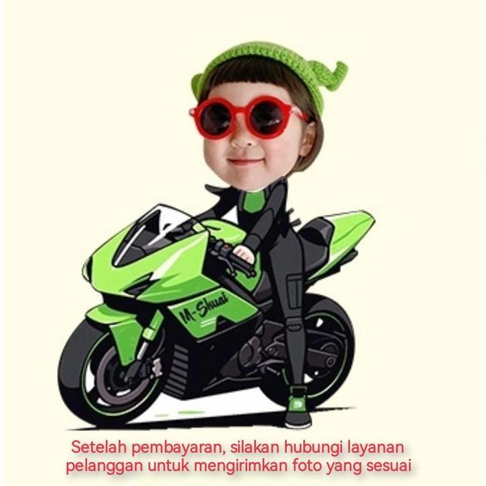 "New" COD DIY Foto Hiasan Goyang/Hiasan Mobil/Foto Kustom Gratis/Akrilik/Mainan Goyang/Mainan