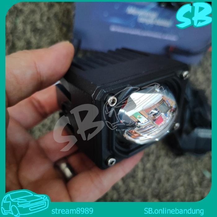 Fog Light Autovision Borneo Single Lens Biled Projie Lampu Kabut
