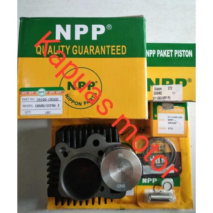 Blok Seher Boring Cylinder Set Piston Kit Seher Paket Grand Supra X Lama Win Prima Npp