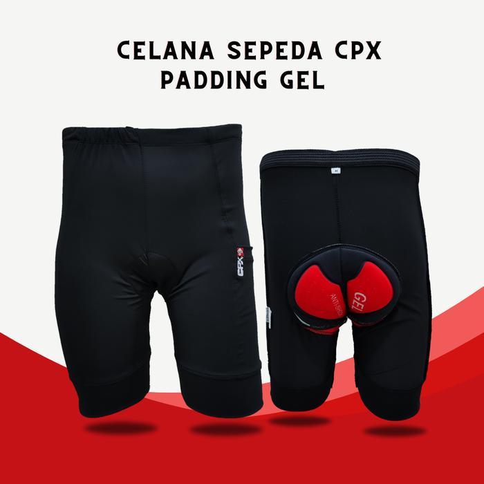 Celana Sepeda Padding Gel Cpx Pria Wanita Celana Sepeda Gowes Cycling Celana Dalam Sepeda Terlaris