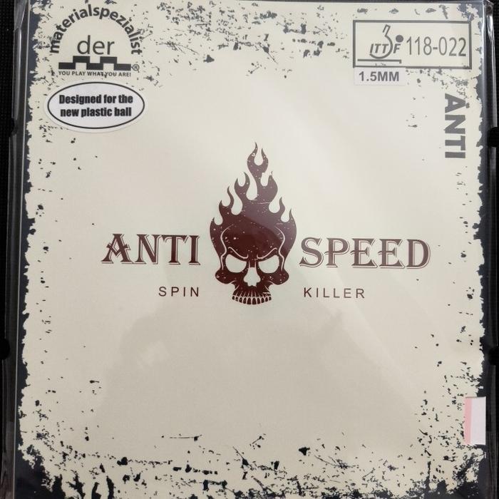 DER MATERIALSPEZIALIST ANTI SPEED