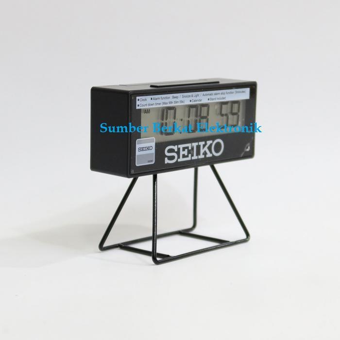 DIGITAL CLOCK / Jam Meja Digital Seiko QHL072 Putih