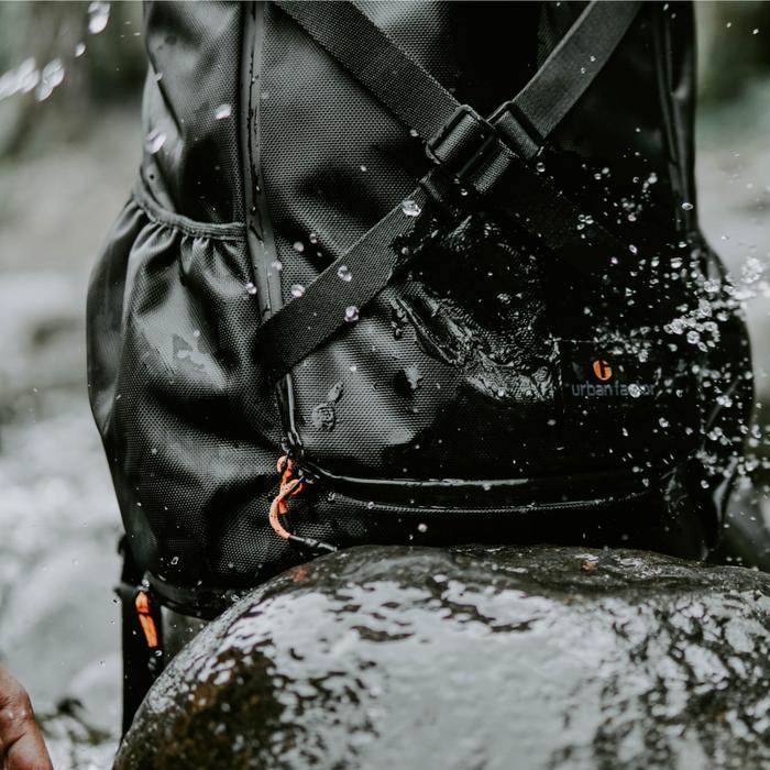 Stocky Black Mnm X Urban Tas Ransel Tas Travel Pria Wanita Backpack Co