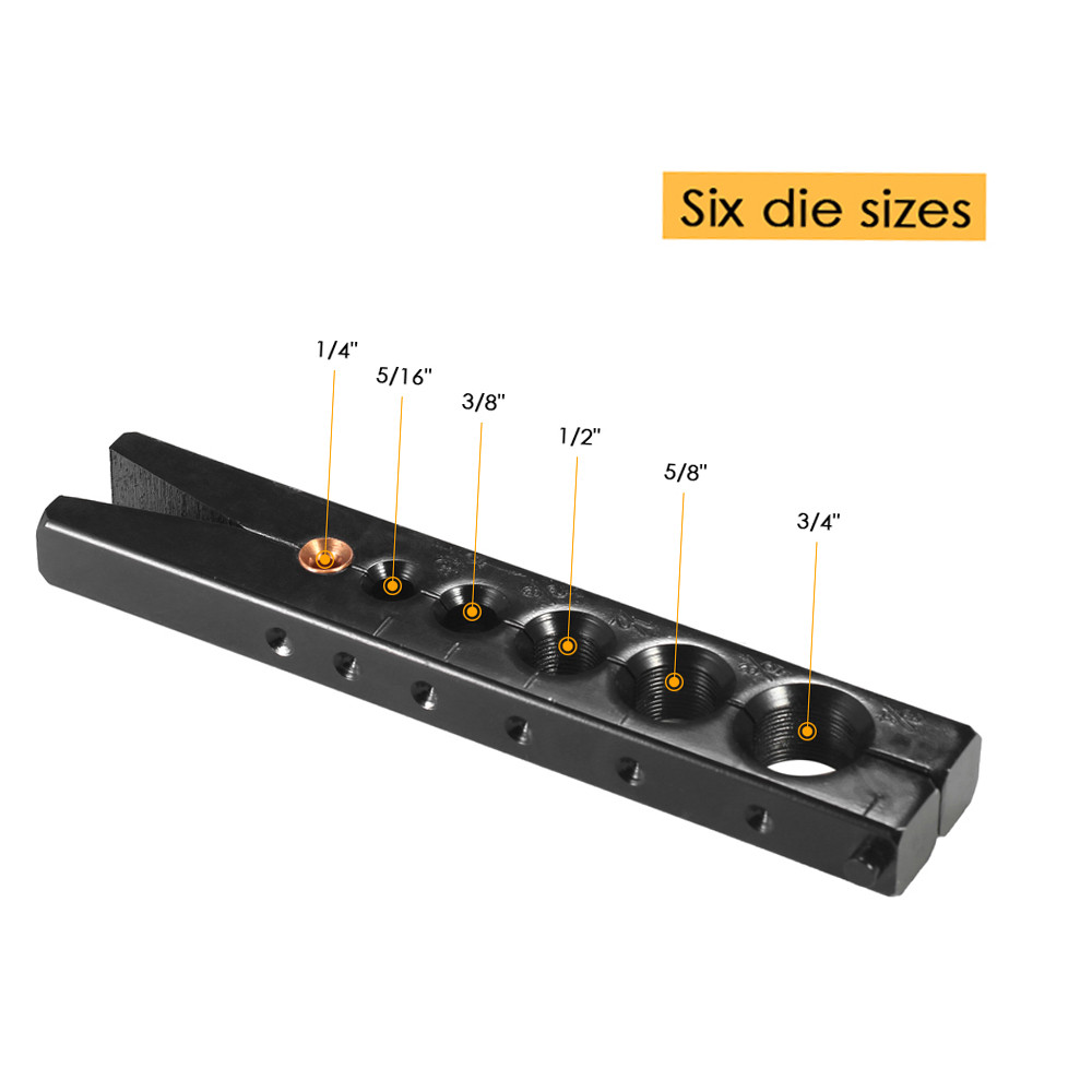 PROFESSIONAL 45 DEGREE ANGLE ECCENTRIC CONE TYPE FLARING TOOL KIT ECCENTRIC FLARING TOOL SET FOR