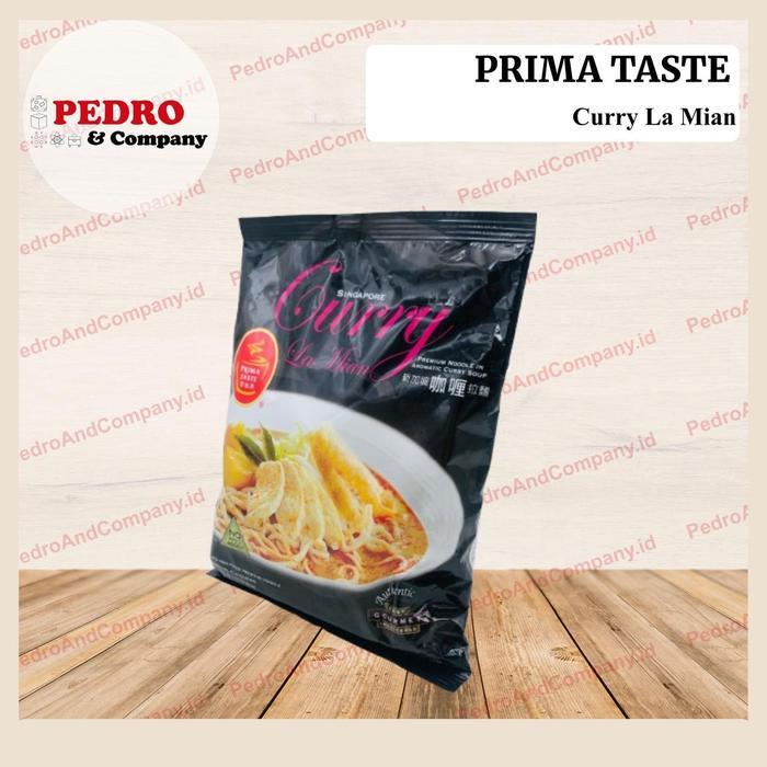Prima Taste Singapore Curry La Mien 178 Gr Instant Noodle Rasa Kari Tbk