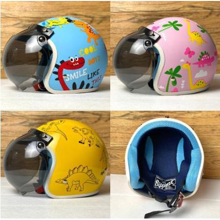 Helm Motor Anak Karakter Sni Umur 3 4 5 6 7 8 Tahun Tbk