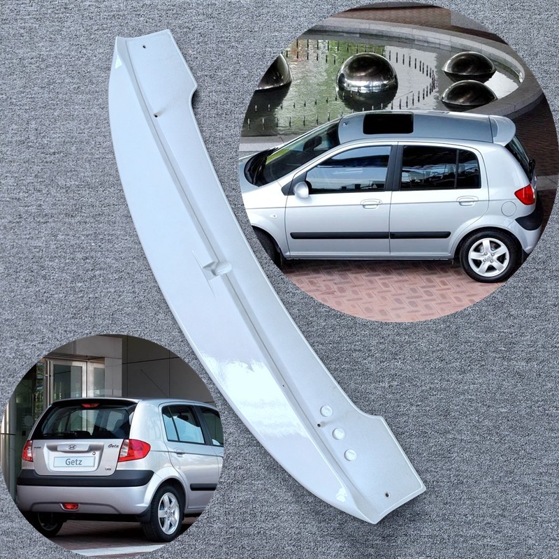 For Hyundai Getz Spoiler Abs Glossy Car Rear Tail Wing Decoration Car Accessories Tuning Car Rear
