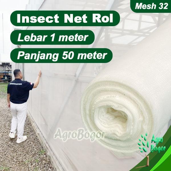 Insect Net Lebar 1 Meter, Insect Net Lebar 1 Meter X 50 Meter 1 Roll Redy Stok