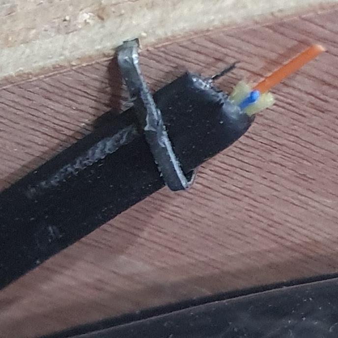 kabel fo 2 core fig8 harga meteran, kabel 2 core singlemode