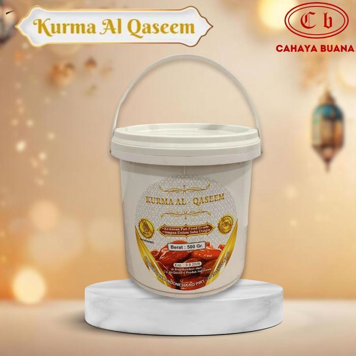 Kurma Al Qaseem Ember 500 Gram / Makanan Kurma Manis Food Snacks Toples Pasti Diskon