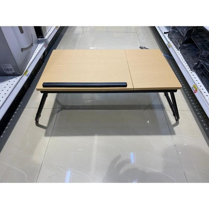 Meja Laptop Lipat Odi Motif Kayu / Ace Hardware Meja Belajar Lipat