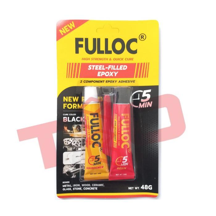 Fulloc Epoxy - Lem Besi Fulloc - Fulloc 5 Menit - Fulloc 5 Mins